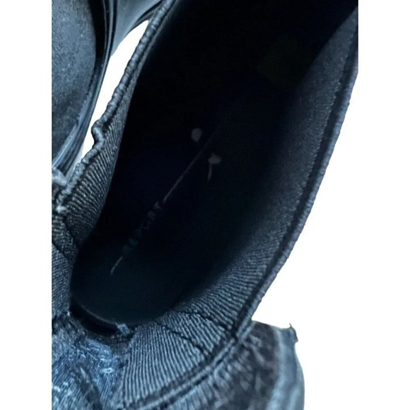 Report Slicker Matte Black Chelsea Rain Boots Size 10/40 Style 581072 Women’s - Picture 11 of 11